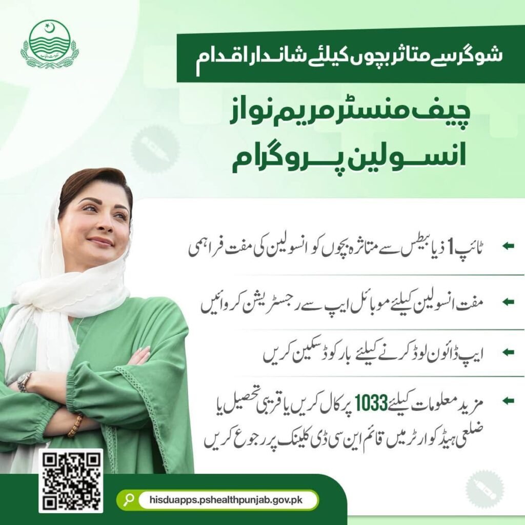 CM Punjab Insulin Program